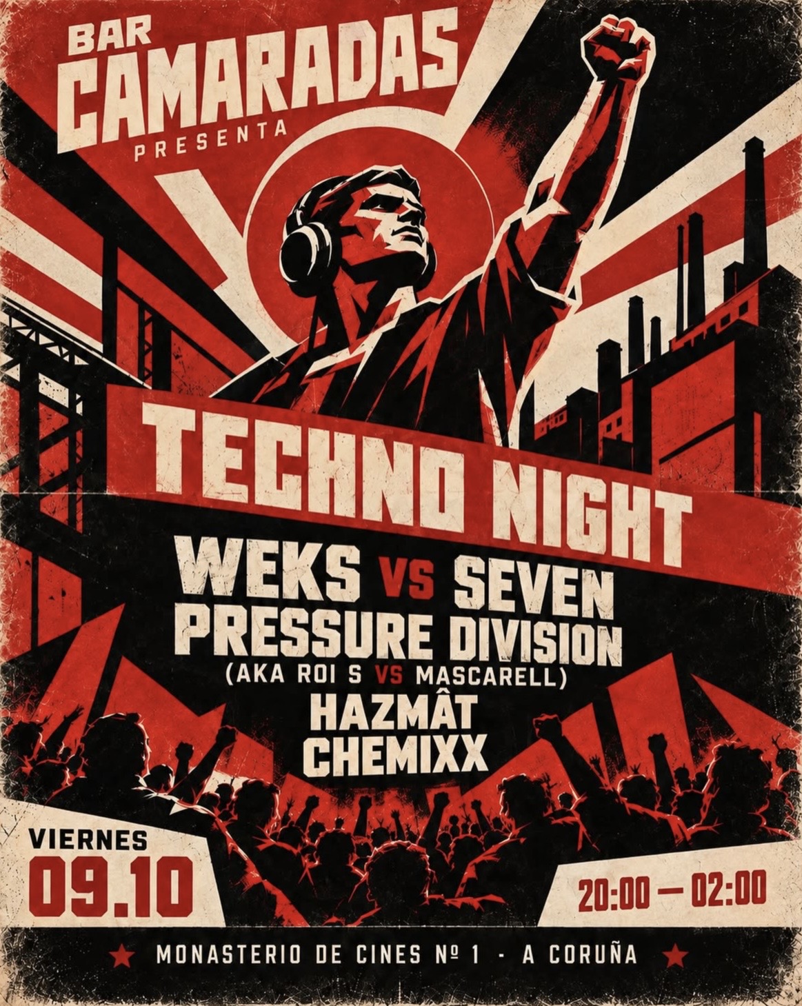 CAMARADAS TECHNO NIGHT