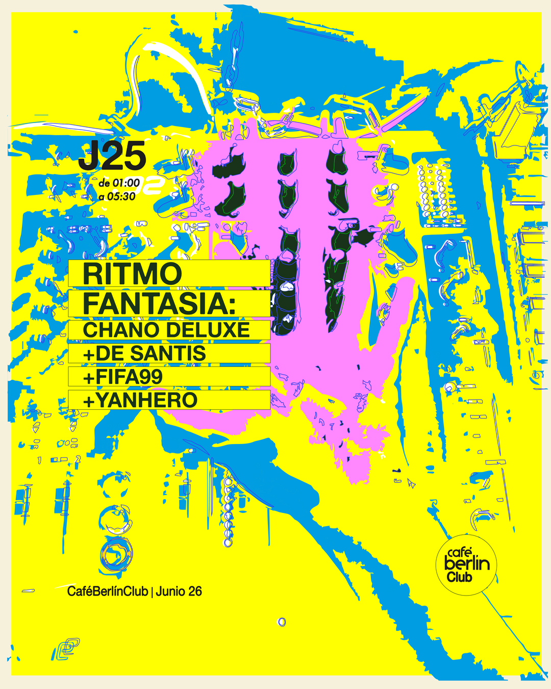 RITMO FANTASÍA · Chano Deluxe · De Santis · Fifa99 · Yanhero