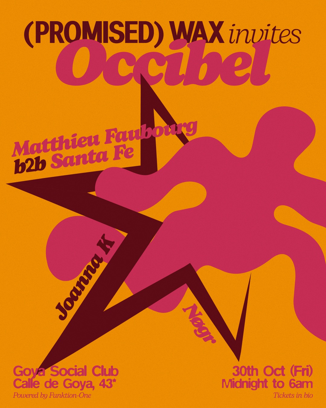 Promised Wax invites Occibel