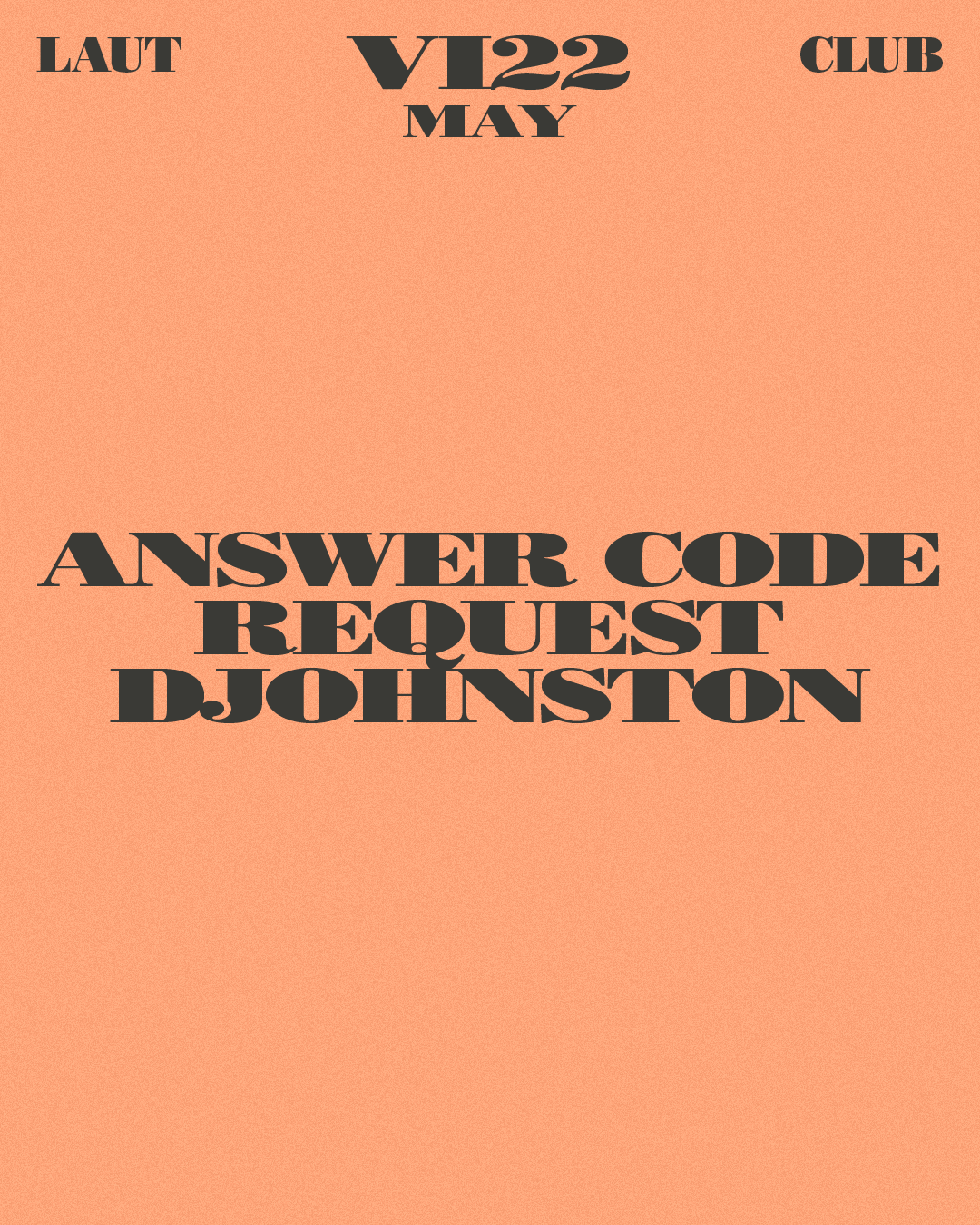 Answer Code Request + DJohnston