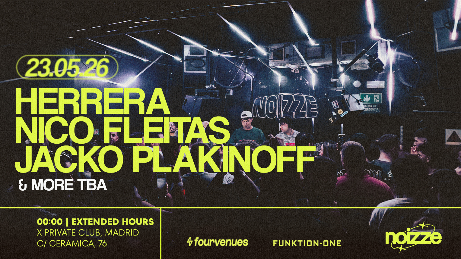 NOIZZE W/ HERRERA & NICO FLEITAS (FREE ENTRY)