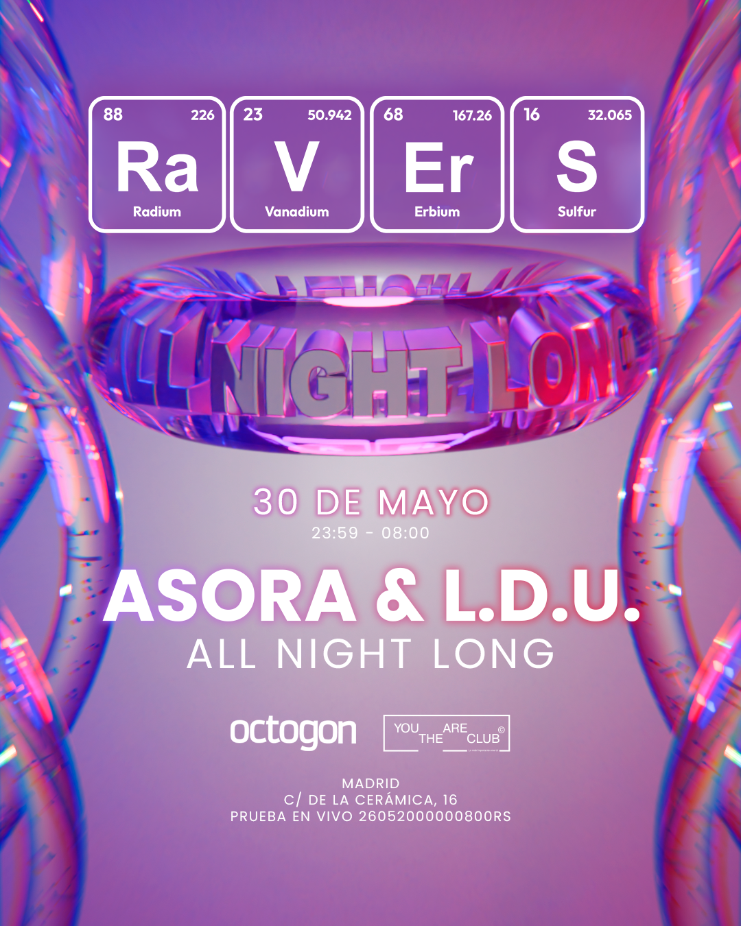 Ra.V.Er.S - Asora b2b L.D.U. All Night Long
