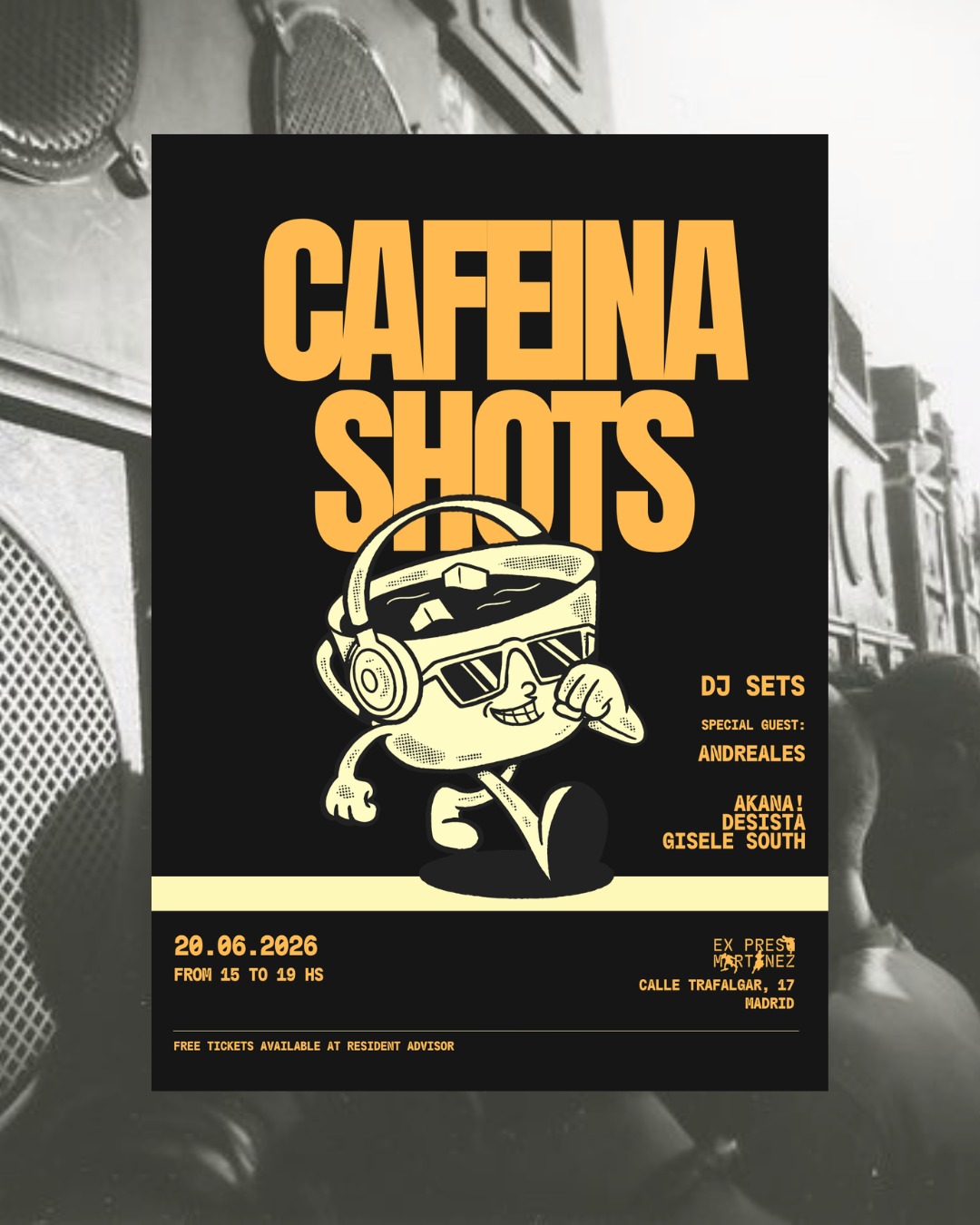CAFEINA SHOTS | Coffee party