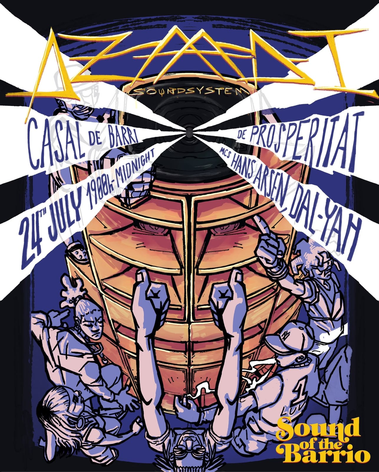 [FREE] Sound of the Barrio presenta Azadi Soundsystem