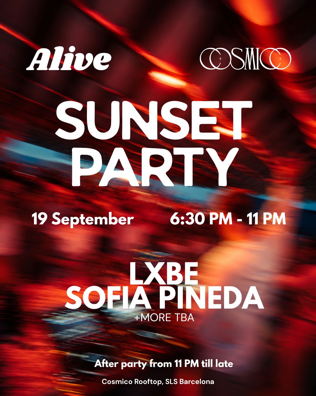 Alive Sunset Party