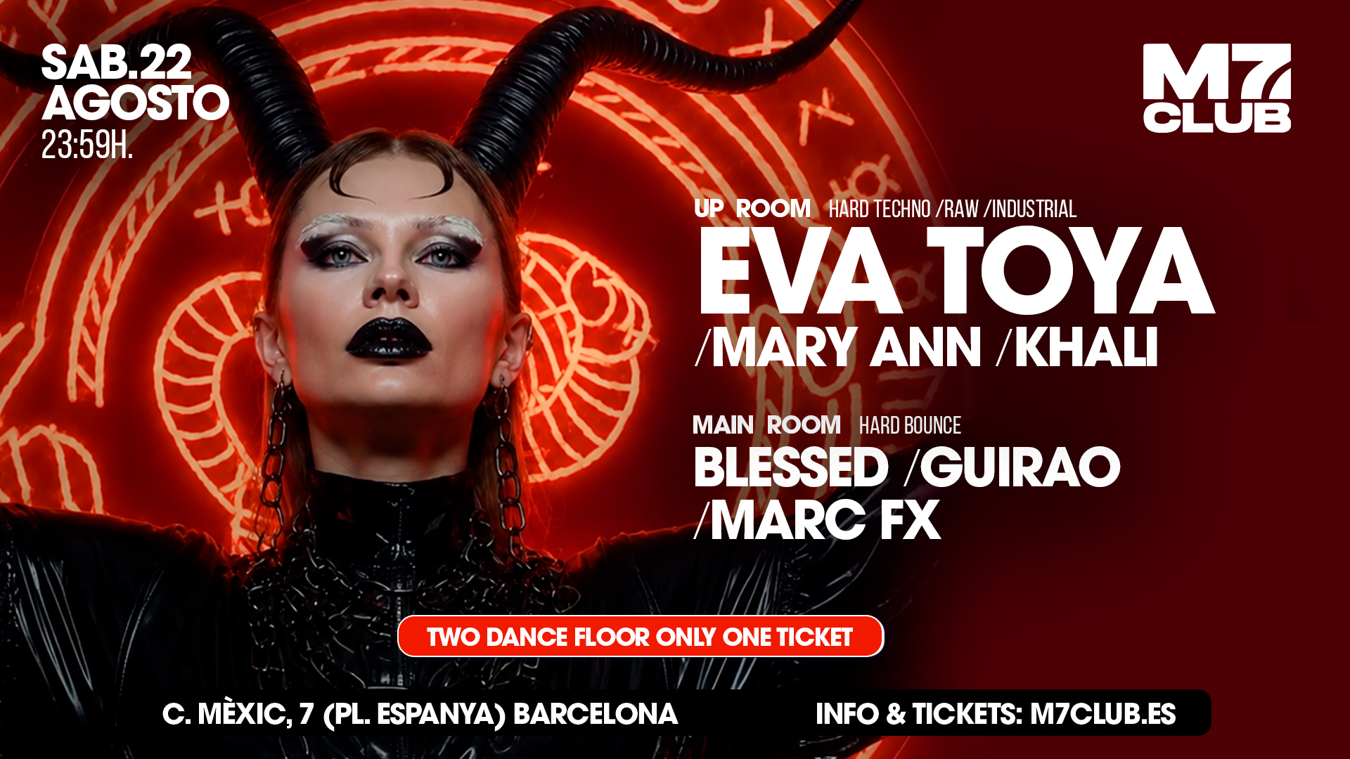 Eva Toya, Mary Ann, Khali, Blessed, Guirao & Marc Fx