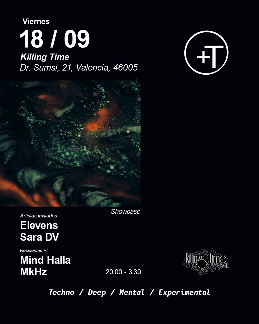 Showcase +T x Killing Time