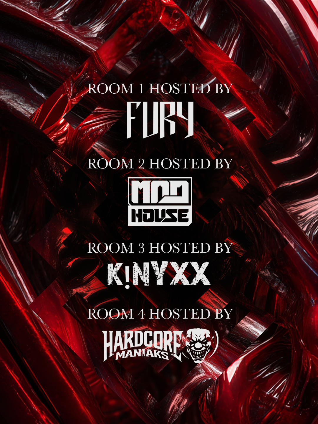 Fury 3rd Anniversary [DAY 2] x Halloween (Fury / Madhouse / KINYXX / Hardcore Maniaks)