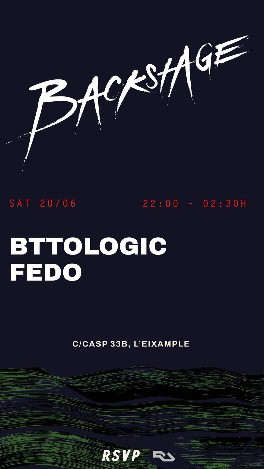 Backstage OFF pres. Fedo B2B Bttologic
