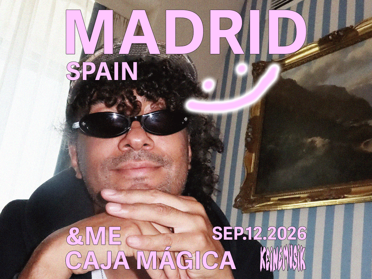 Brunch Electronik Madrid 12.09 - &ME PRESENTS SMILEY 