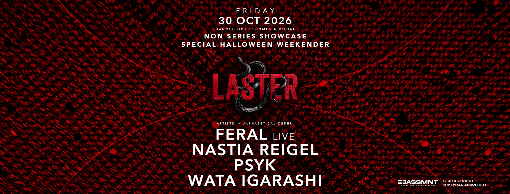 Laster Club presents FRIDAY SPECIAL HALLOWEEN WEEKENDER