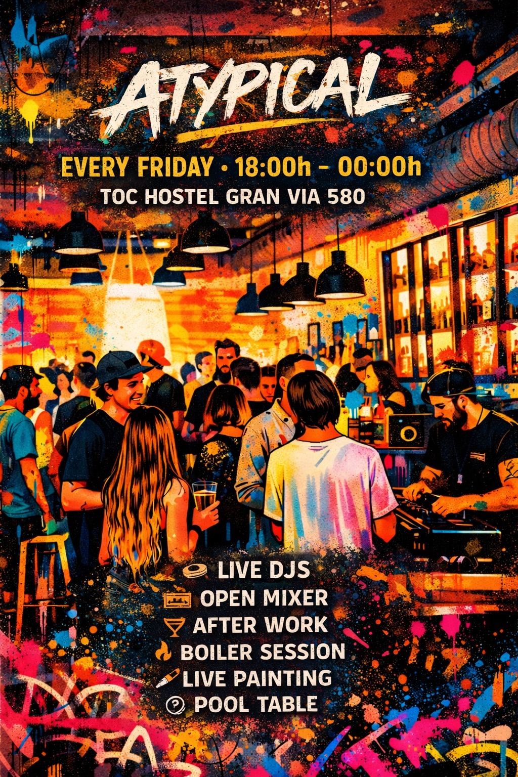 ATYPICAL: Afterwork + Open Mixer + Boiler Session with by Other Side