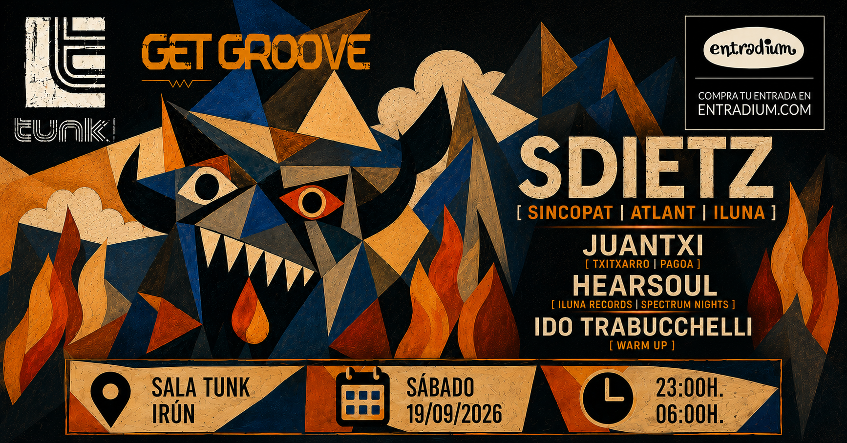 Sala Tunk with SDIETZ, Juantxi, Hearsoul, Ido Trabucchelli - Get Groove