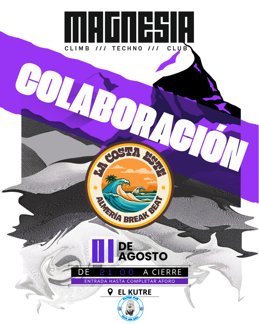MAGNESIA CLIMB /// TECHNO /// CLUB x La Costa Este - Almería Break Beat