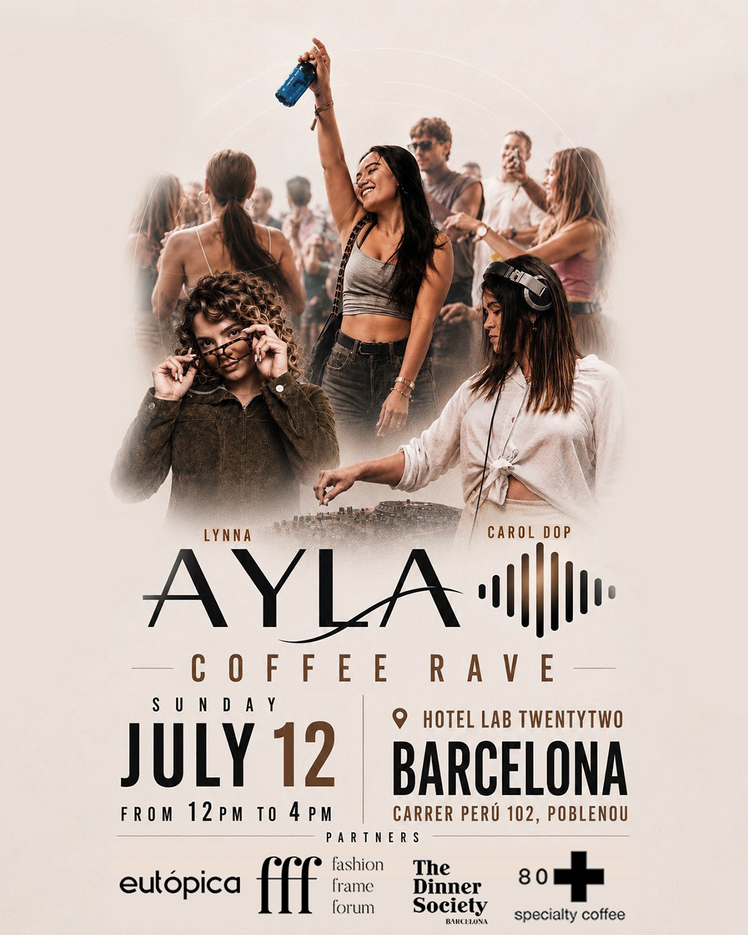 AYLA - Coffee Rave BCN - Vol. 3 (+100 pax from Luma)