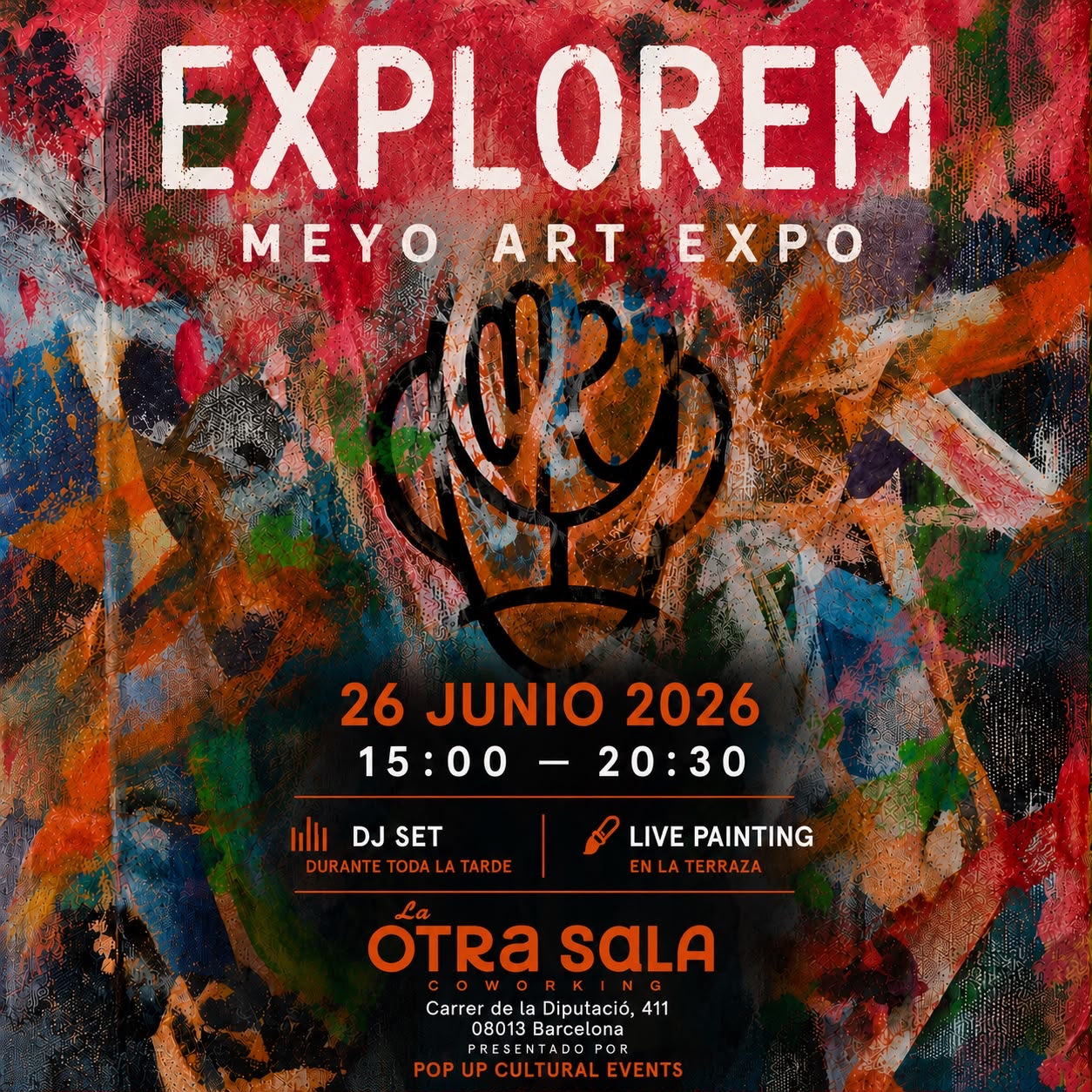 CONTEMPORARY ART EXHIBITION & LIVE PAINTING EXPERIENCE