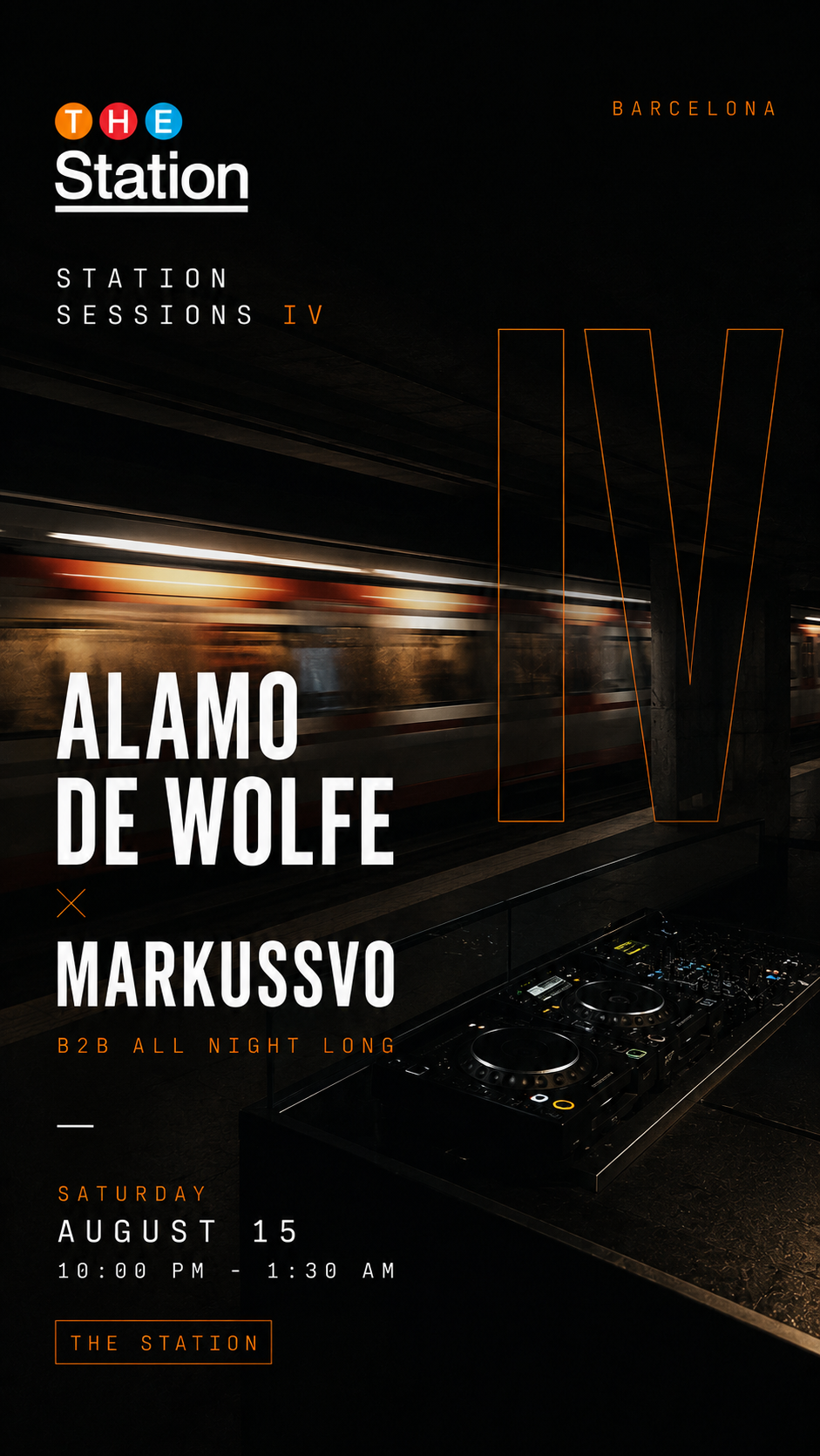 STATION SESSIONS IV: ALAMO DE WOLFE b2b MARKUSSVO