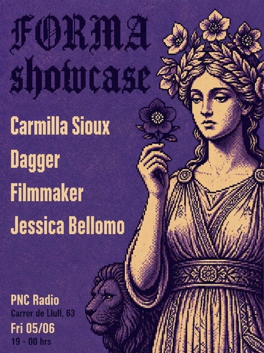 Forma Showcase: Filmmaker, J.Bellomo, C Sioux, Dagger