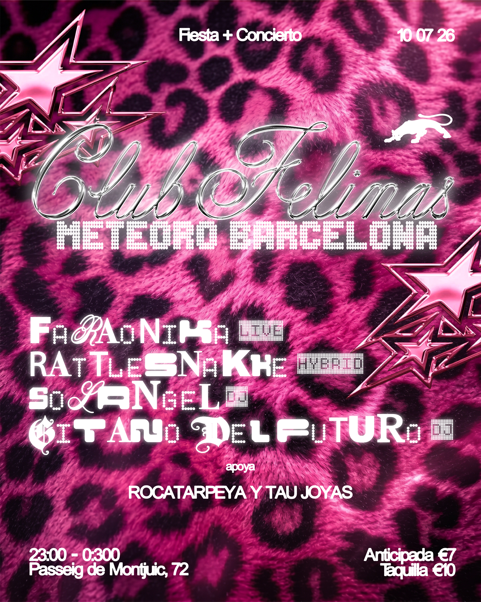 CLUB FELINAS x Meteoro