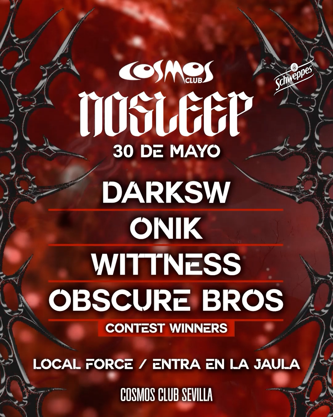 NO SLEEP - Local Force at COSMOS CLUB