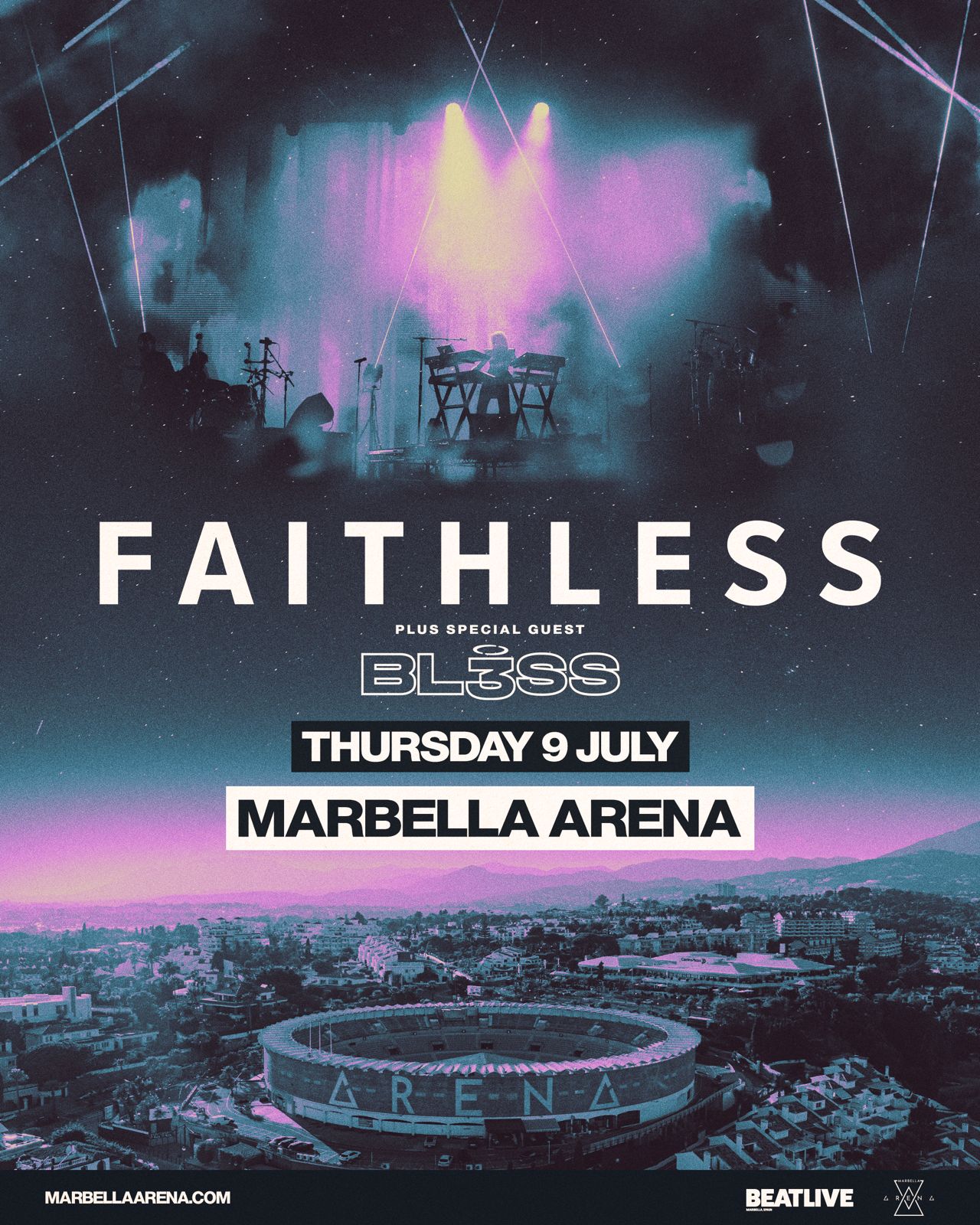 Faithless at Marbella Arena