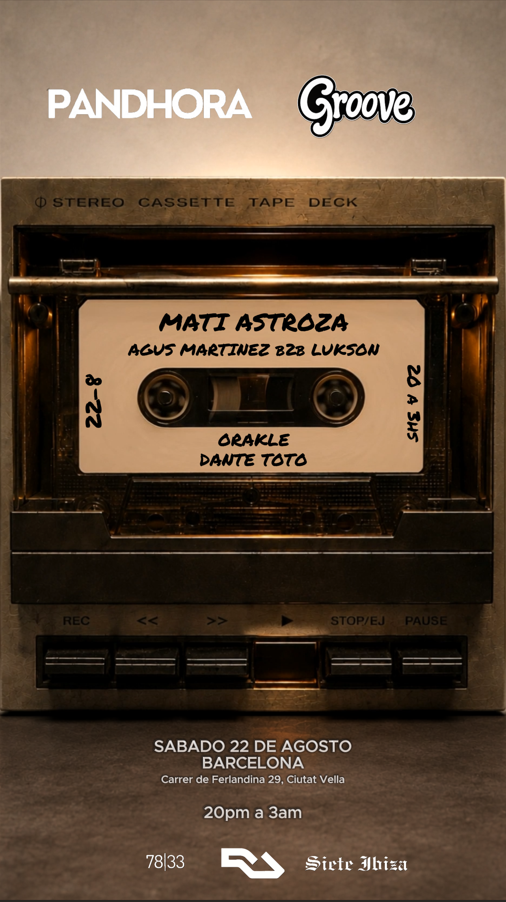 PANDHORA X GROOVE pres MATI ASTROZA