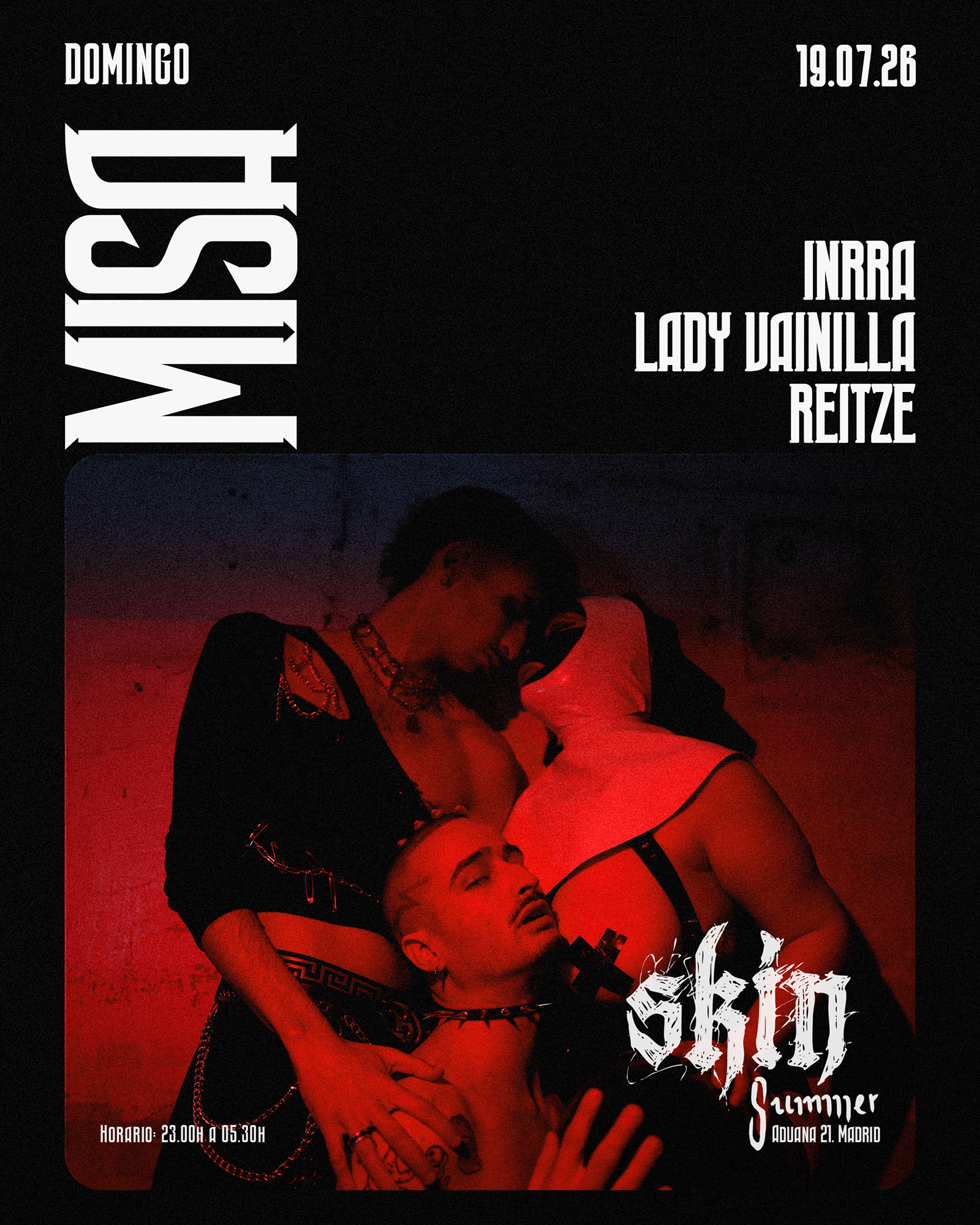 SKIN MISA: INRRA + LADY VAINILLA + Reitze