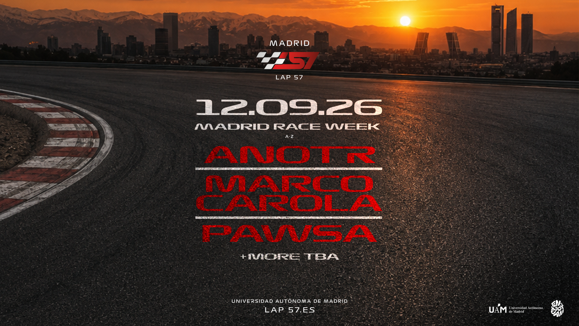 LAP 57 - MADRID RACE WEEK - UNIVERSIDAD AUTÓNOMA DE MADRID