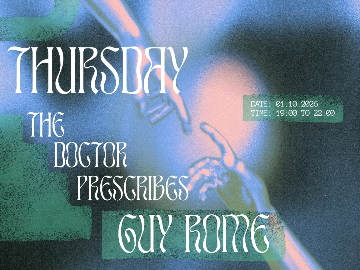 Thursday's Prescription - Guy Rome