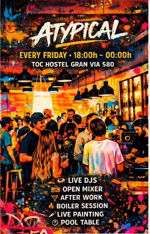 ATYPICAL: Afterwork + Open Mixer + Other Side Boiler Session with Woolter