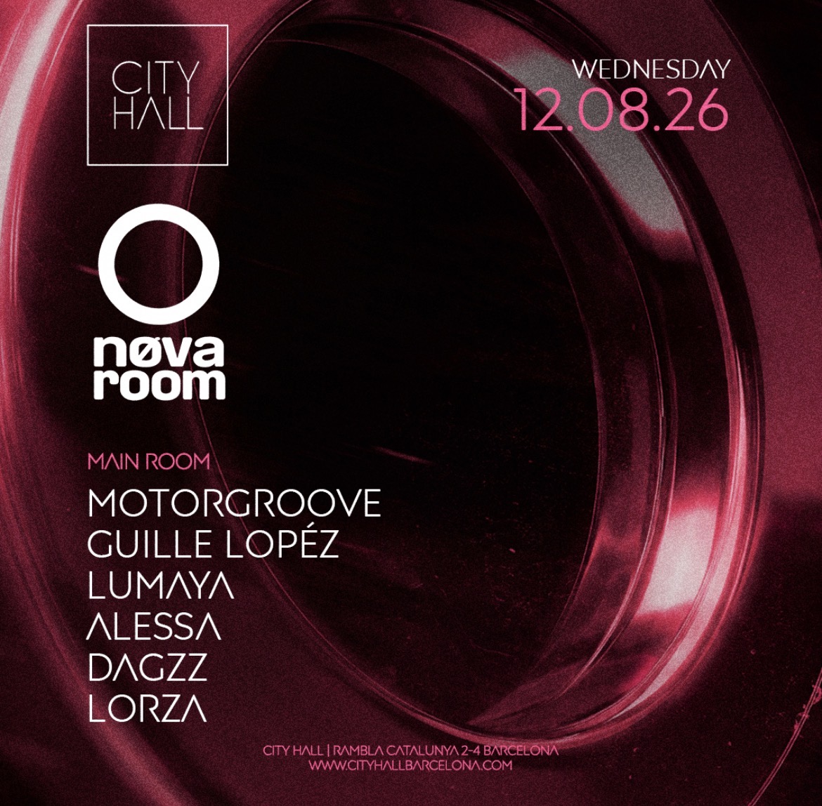 City Hall pres. NØVAROOM || Wednesday || Guest List