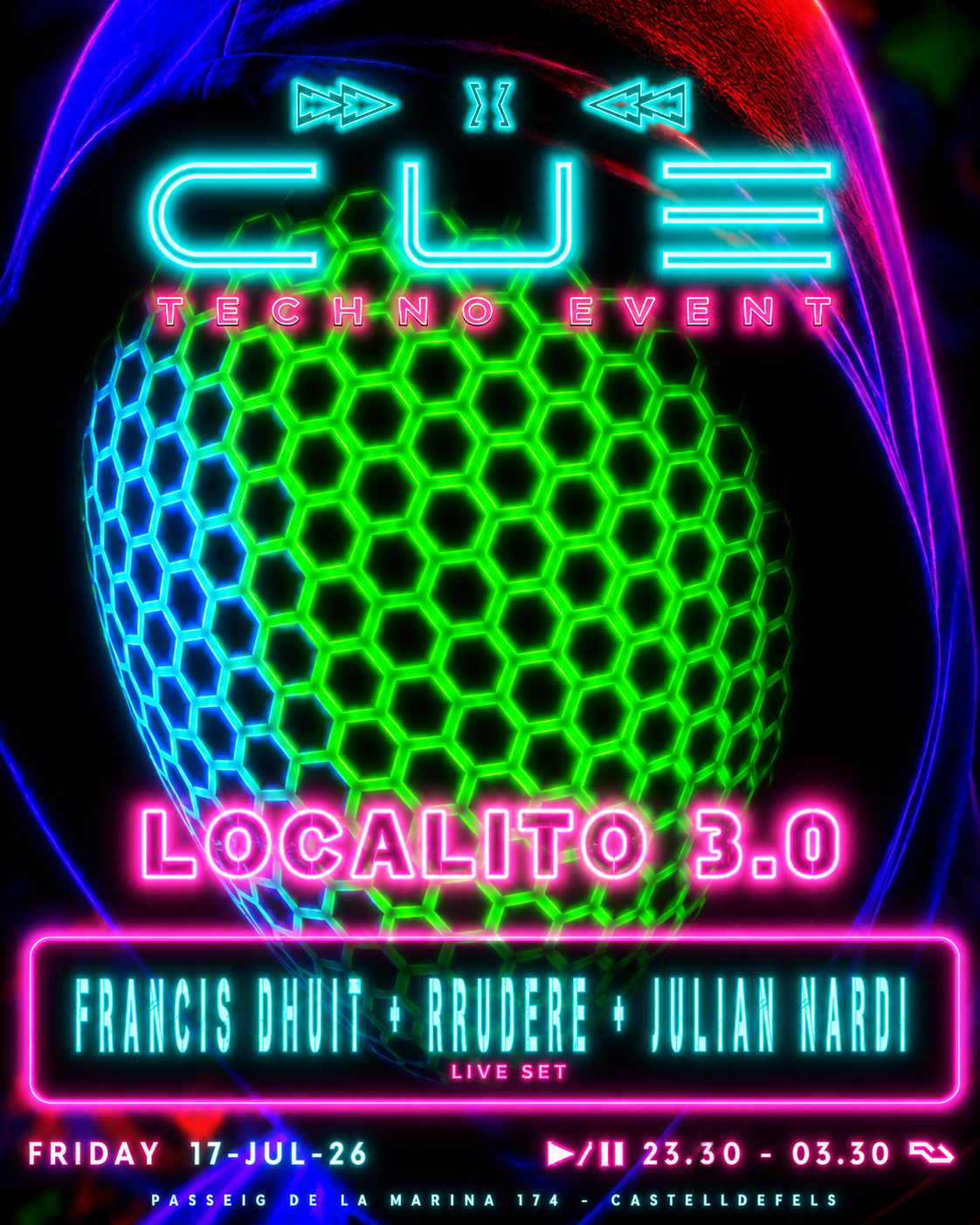 CUE TECHNO EVENTO